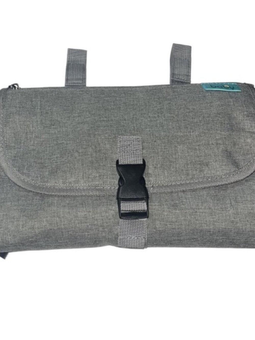 NWOT Kopi Baby Portable Diaper Changing Pad - Grey Travel Station